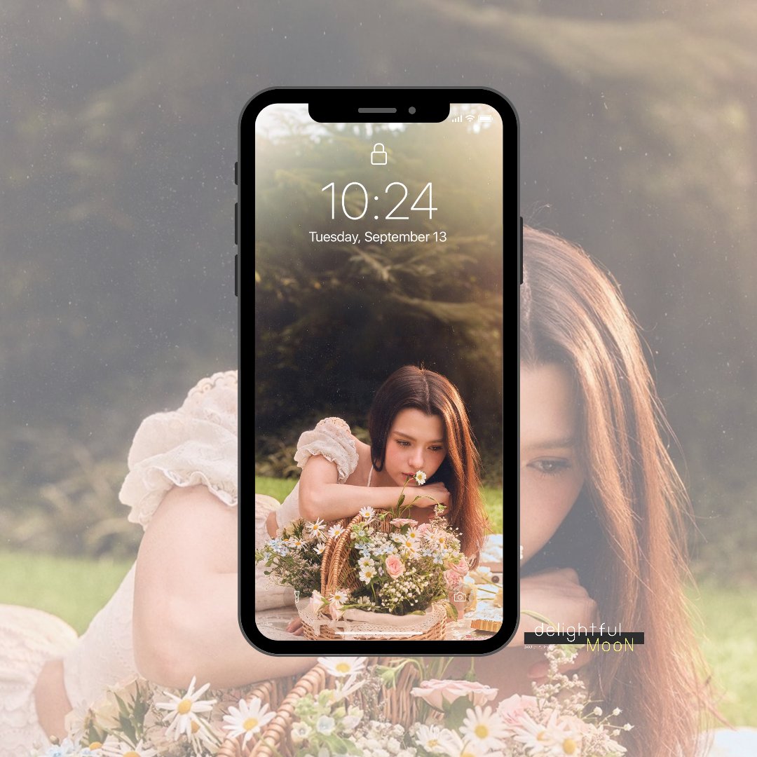 delightfulMooN_'s tweet photo. [📱Lockscreen]
🌸💛

#beckysangels‌‌ 
#delightfulMooN_ https://t.co/VZ7viSqpLZ