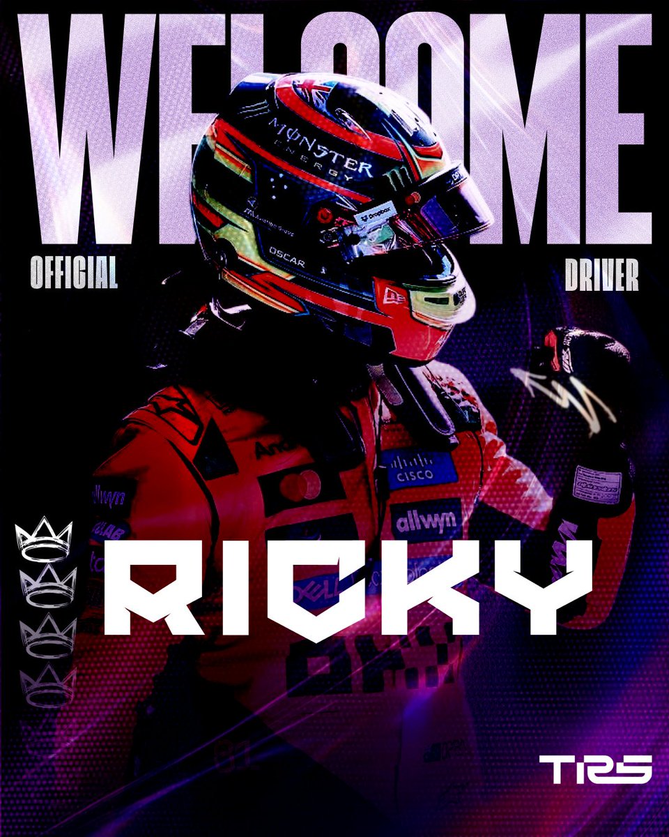 trs_esports_f1's tweet photo. ✍️ | BIG SIGNING

We are proud to welcome @Aert_Ricky to our team, as No Assists driver and Console and PC Manager! 

We can't wait to start working with him, bringing us experience, strengthening our roster! Will be a pleasure having him around us.

Welcome mate! https://t.co/QbG4MsWtGI