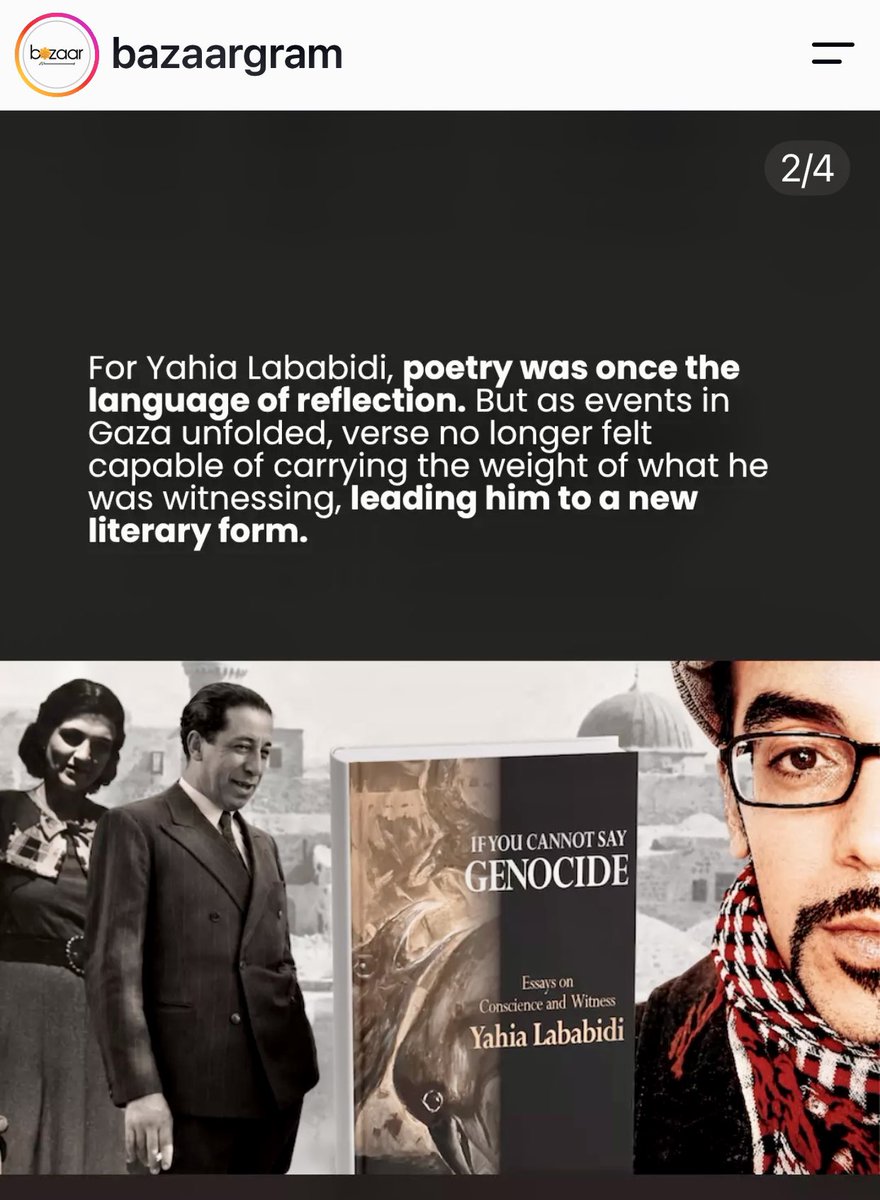 YahiaLababidi's tweet photo. The Weight of Words
#IfYouCannotSayGenocide
( @newvillagepress )
https://t.co/1PyTEbCCCd @bazaartweets #Gaza #PalestineGenocide #BookBoost https://t.co/7dxvdI7Zyk