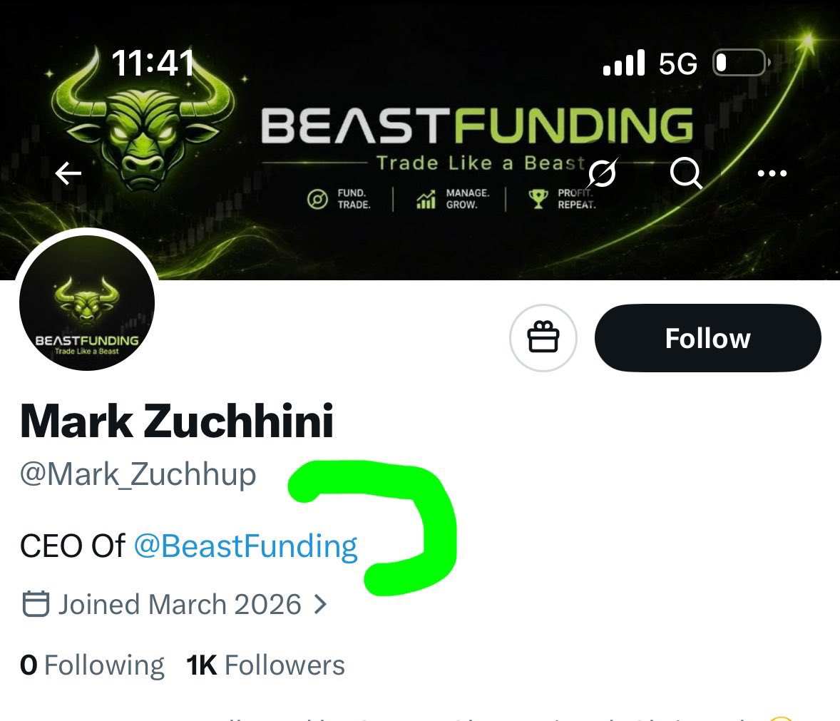 tradewithola's tweet photo. Make prop firm CEO dey contest for another firm giveaway 😂😂

wtf 😳 https://t.co/nCsbzISPZ0