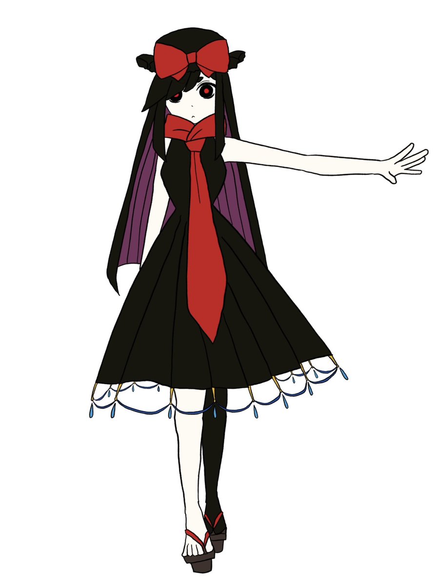 defect_rice01's tweet photo. 唐傘お化けがモチーフなのに和要素がありません…！！！ https://t.co/D7ULKGTHdU