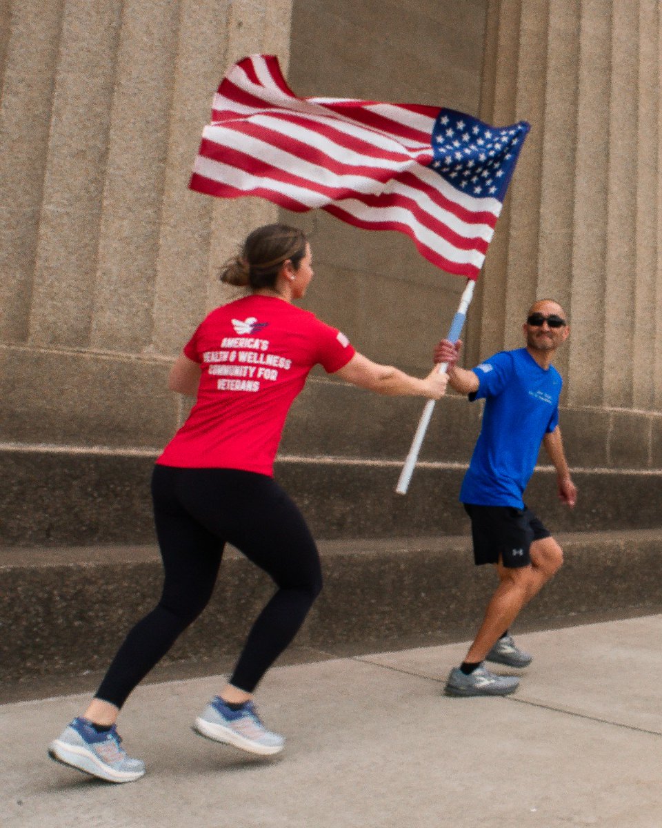 TeamRWB's tweet photo. America is 250 years old.

But our story isn't finished.

The generations before us built this nation through courage, sacrifice, and service. Now it's our turn to carry their legacy forward.

This September, One Flag Forward, presented by @USAA, will bring together the Military-connected community to carry one American flag 250 miles from NYC to Washington, DC.

We want YOU to carry the flag.

If you're ready to be part of this historic mission, now is the time.

Applications close tonight.

Apply now:   https://t.co/YkFXH3U1ey 

@wearblue x @TeamRWB