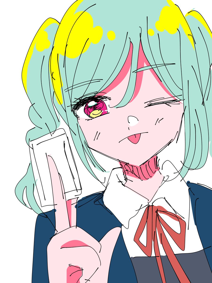 har__sm_'s tweet photo. スマホお絵描き練習 https://t.co/iGf54uVq37