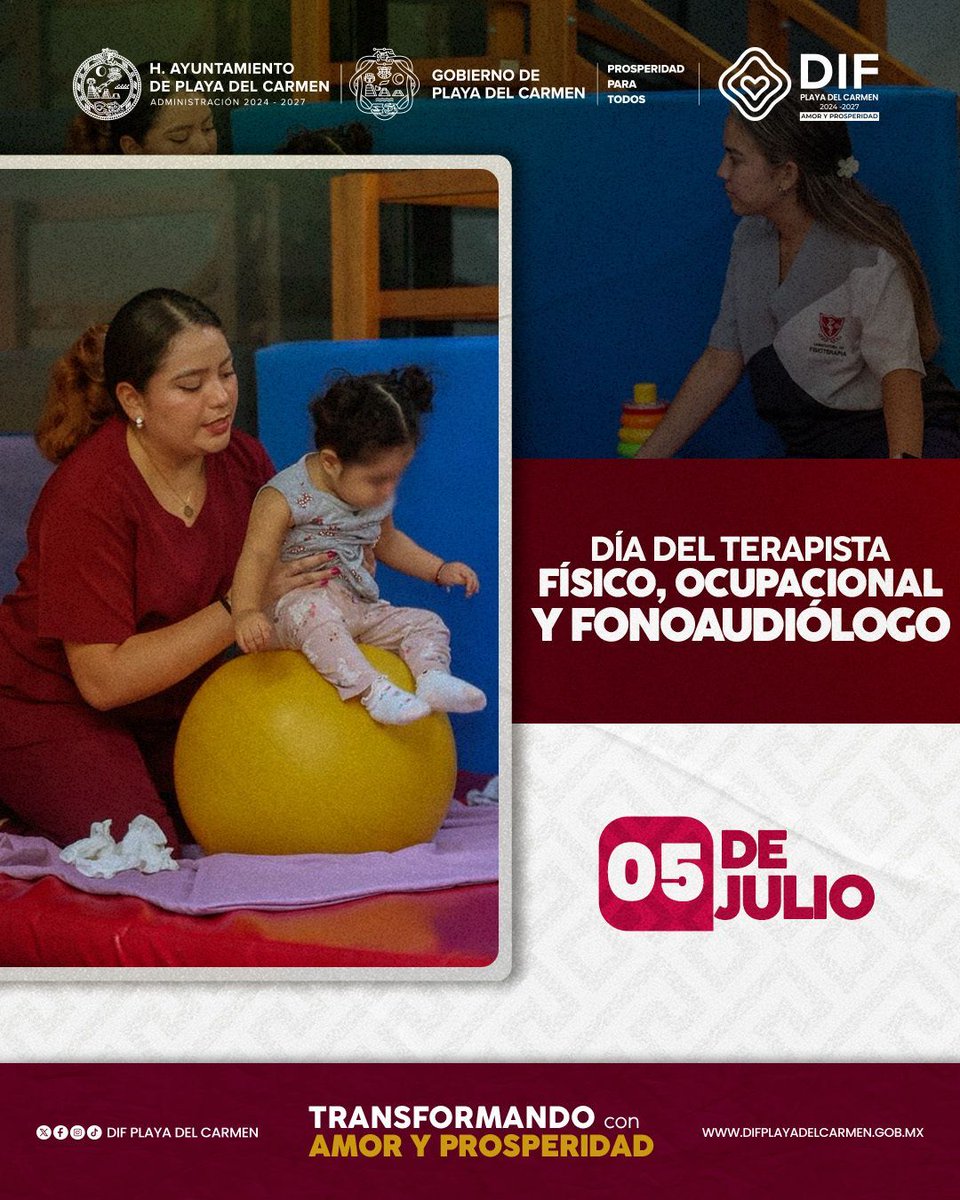 DIFPDC's tweet photo. Gracias a su vocación, profesionalismo y compromiso, miles de personas fortalecen su autonomía y mejoran su calidad de vida a través de la rehabilitación y la atención especializada.

 #DIFPlayaDelCarmen #AmorYProsperidad #ProsperidadParaTodos https://t.co/fWIkV6bd5b
