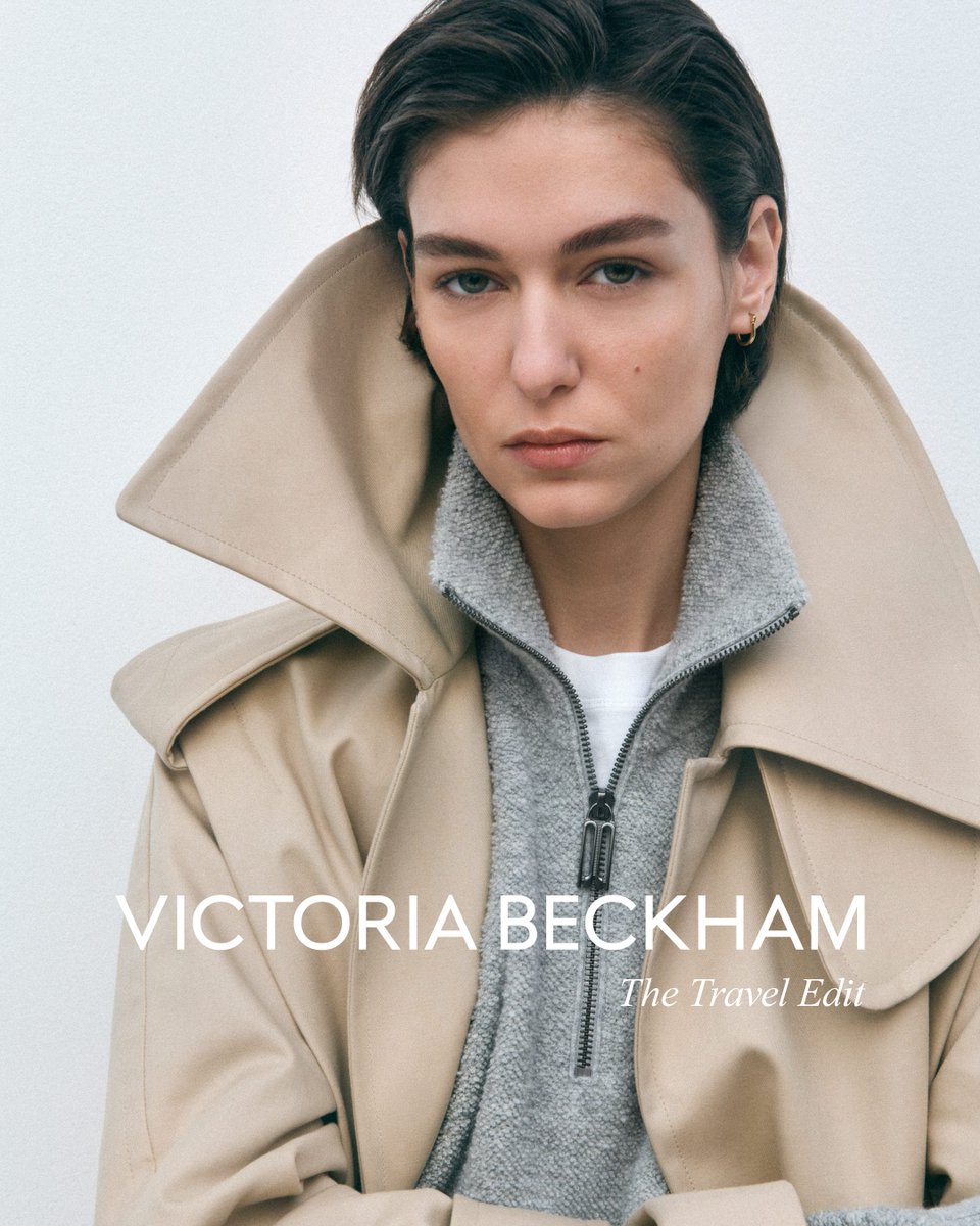 victoriabeckham's tweet photo. New season, new destinations. Discover the Travel Edit now at https://t.co/13L49dBazI and at 36 Dover Street. https://t.co/I2SRcF258d