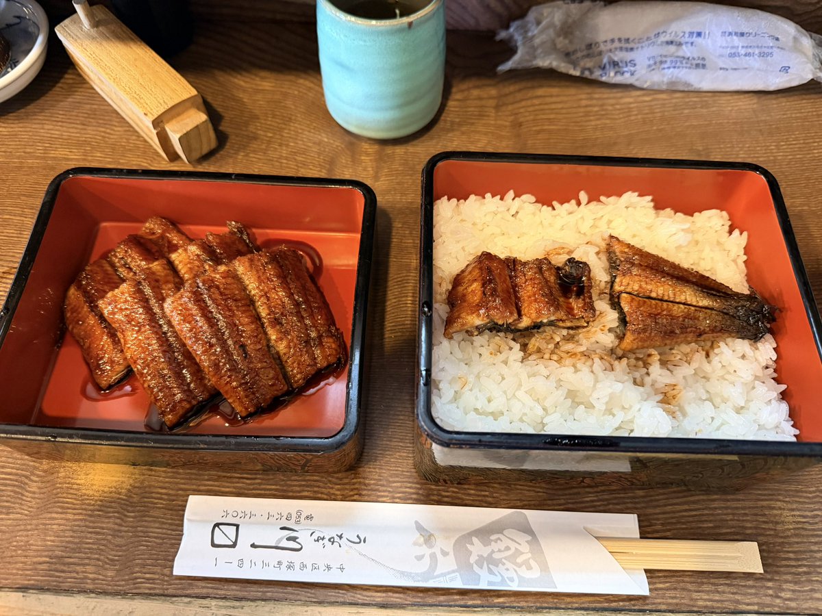nicoIDOL's tweet photo. ボーナス出た人に川〼の鰻を奢ってもらったラッキーサンデーw https://t.co/253jxHYM7M
