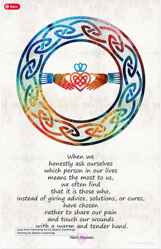 Terracegallery's tweet photo. Love And Friendship: https://t.co/mUx8PTBTYs #love #friendsvibes #friendship #colorful #gifts #giftidea #SharonCummingsArt #celtic #bff https://t.co/5qFUCLWmXw