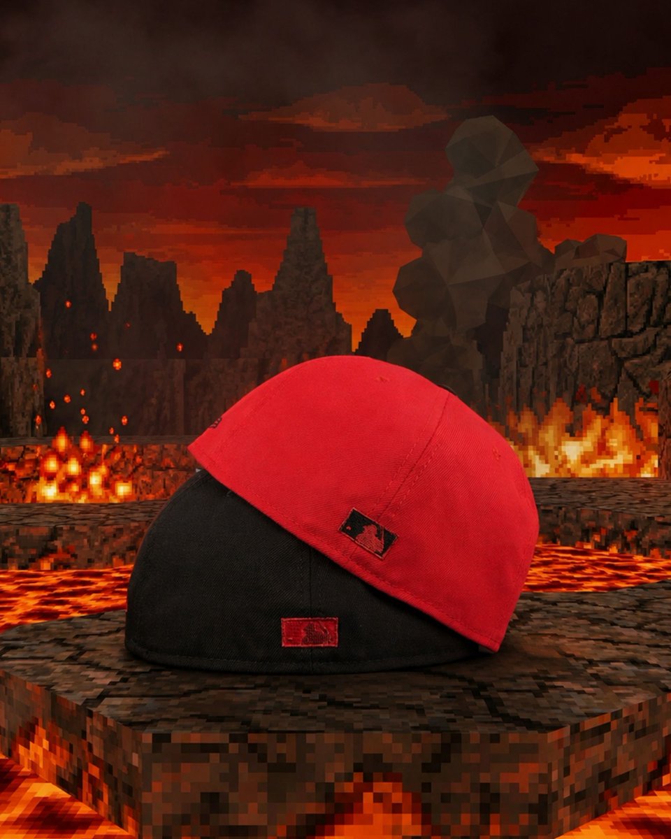 🔥 ENTER THE INFERNO. 🔥 Four exclusive New Era 59FIFTYs are ready