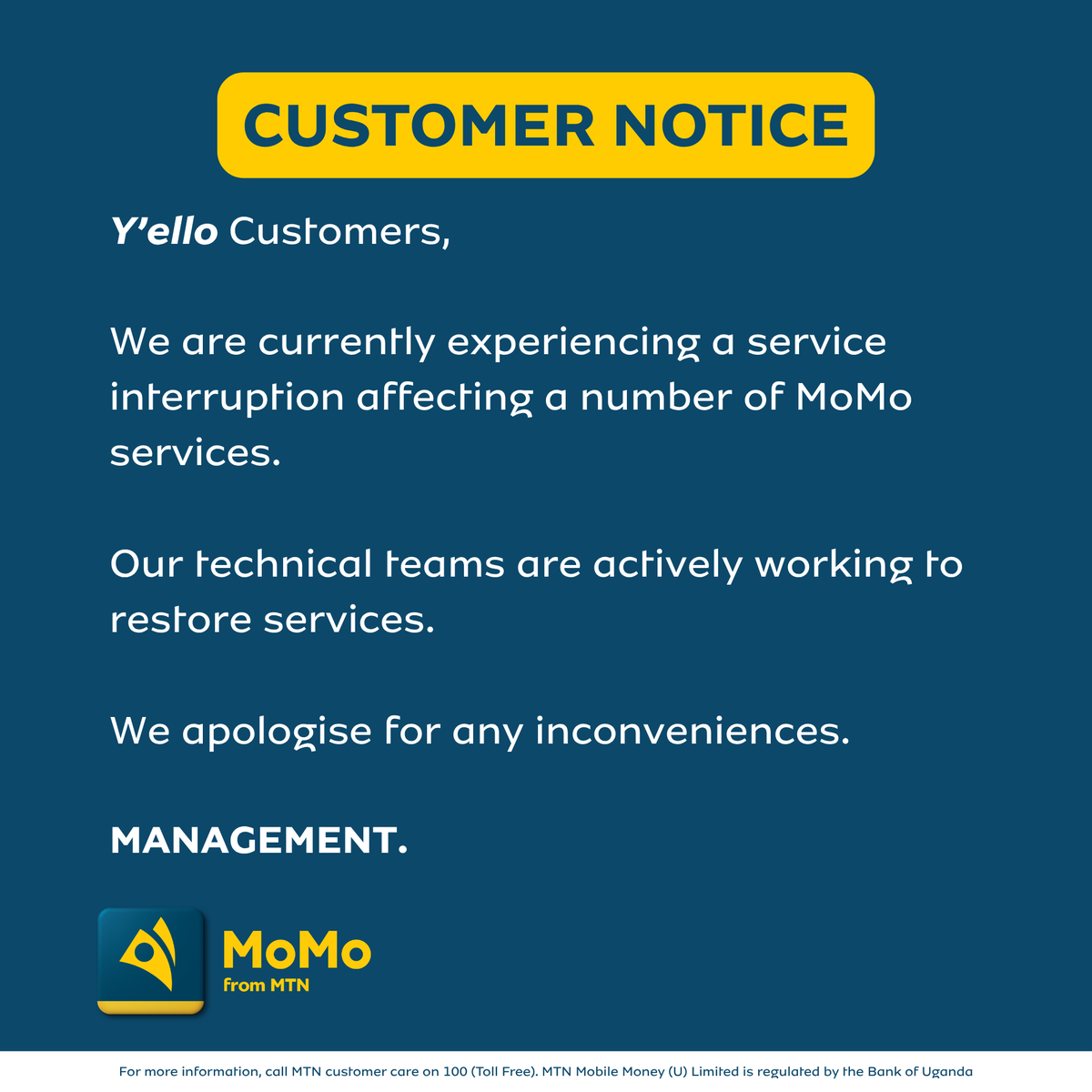 MoMo from MTN Uganda tweet media