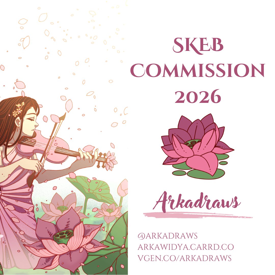 Arka 🌸 comms open! tweet media