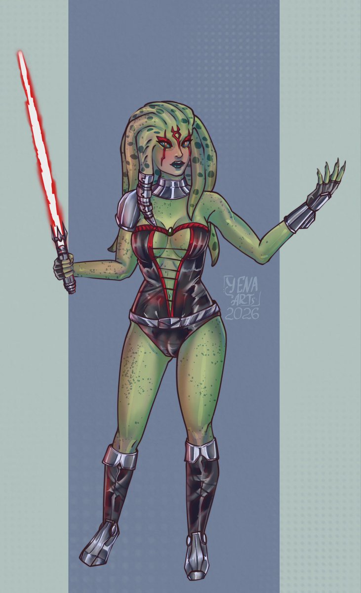 YenaArtUa's tweet photo. Commission on character design from my Discord 🤫
#yena_myarts #украрт #SWfanart #StarWars #StarWarsOC https://t.co/fSHItTRvuC