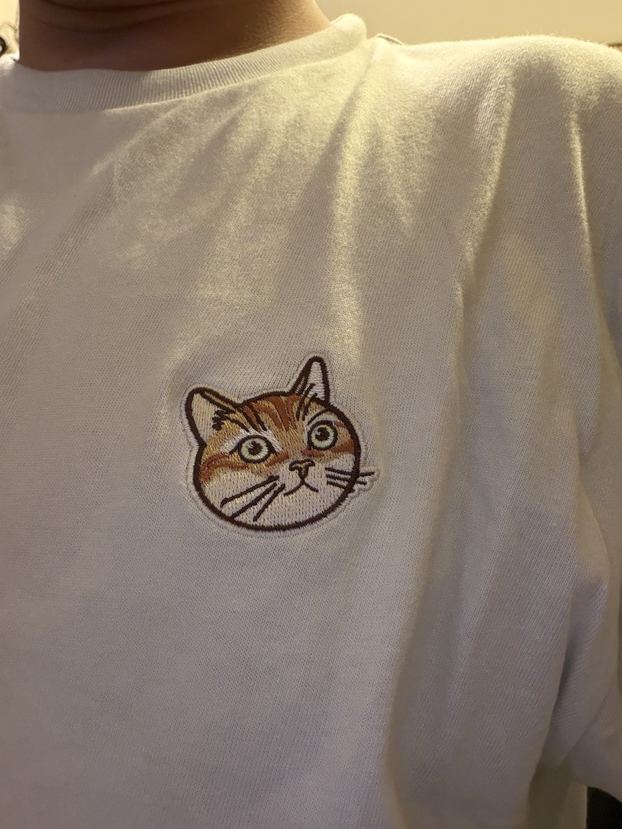 KubonGnu's tweet photo. MAISON KITSUNEならぬ、MAISON SENANG

PrintstarのよくあるグッズTシャツだけど、仕事場に着ていけるワンポイントTシャツですね
この夏はよく着てると思います。 https://t.co/NaN8KxDkeF