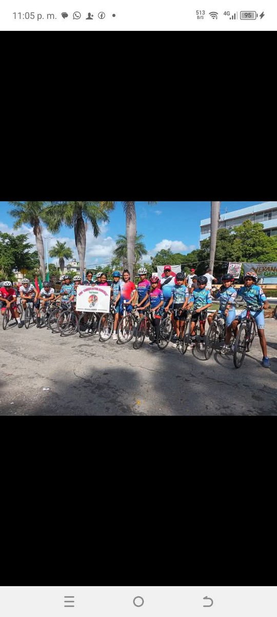 esnaido's tweet photo. Concluyó con éxito el Festival Deportivo Escolar en #LasTunas en el deporte Ciclismo, demostrando porque son los campeones de #Cuba. ##DeporteLasTunas #PorLasTunasLaVictoria #SíSePuede https://t.co/viMc2eQDeT