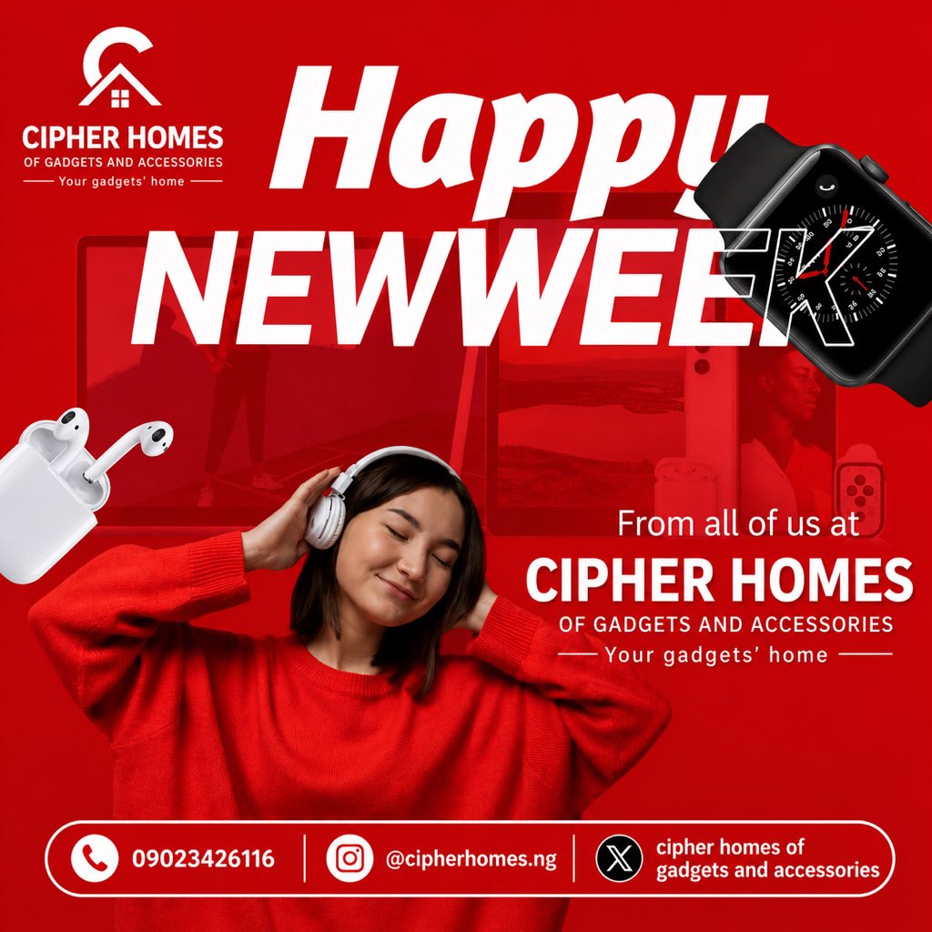 AganyiChri34242's tweet photo. 🔥 Why pay more when you can save more?

Quality gadgets. Affordable prices. Fast delivery.

📱 iPhones | Samsung | Laptops | Accessories

Your trusted plug is online and ready to serve you. Send a DM now and grab the best deals before they're gone! 🚚💯

Cipher Homes Gadget Hub https://t.co/TO4XphOYMG