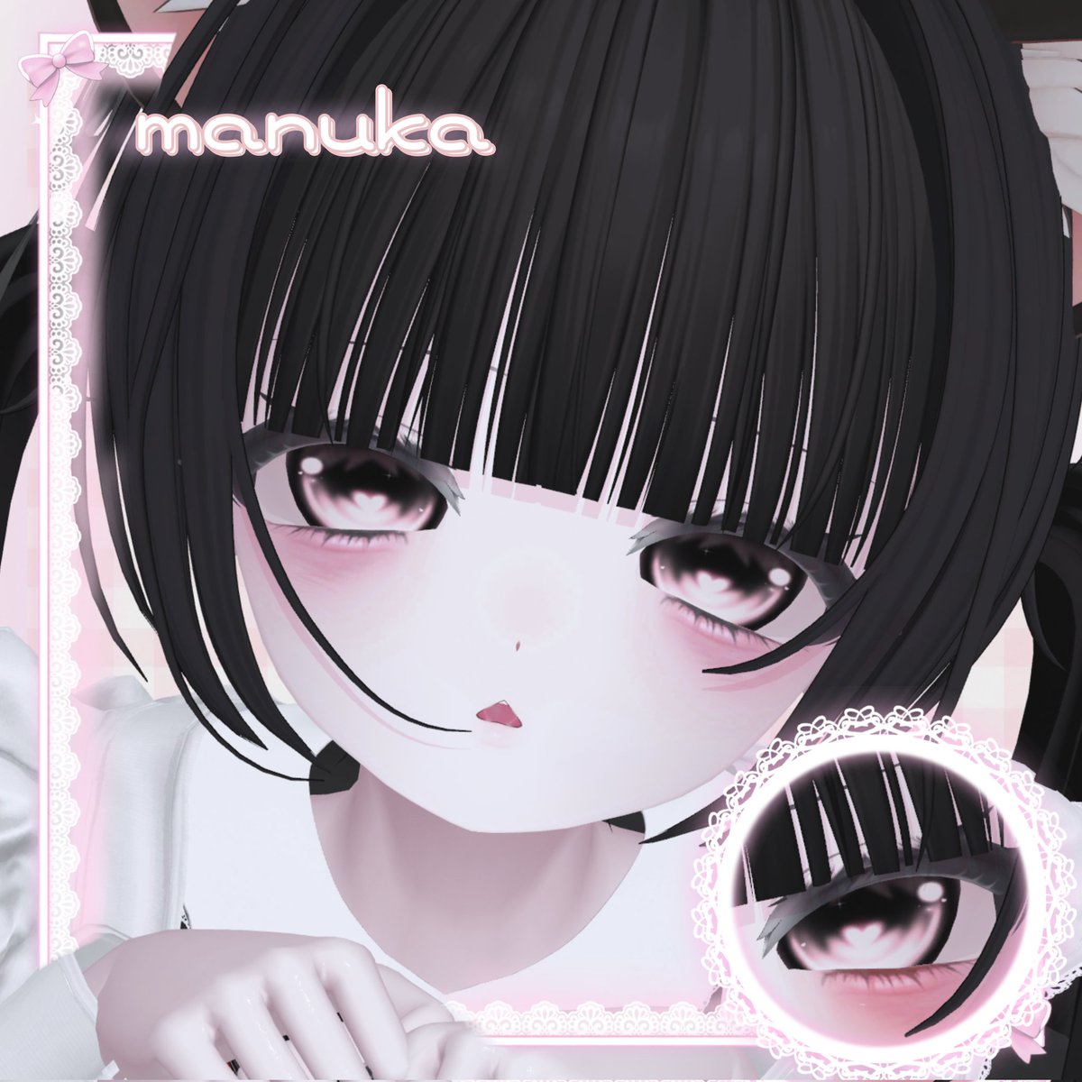 d3syu's tweet photo. #moemoefactory 様の新作アイテクスチャ、『Twinkle Heart Eye』のモデルをさせていただきました❕
ハート型のハイライトがとってもかわいいです.⋆𝜗𝜚
引用元でプレゼント企画が行われているので、ぜひᴄʜᴇᴄᴋしてください❕
#PR #Manuka3D https://t.co/9aXiISgaUw