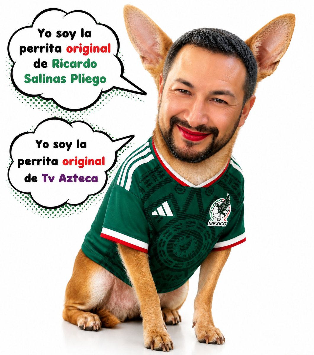 LoboFC11's tweet photo. @JJDiazMachuca La #PerritaDeSalinasPliego

#TvAzteca, en la #CDMX. Capital de #Mexico. https://t.co/49uy4ewK8k