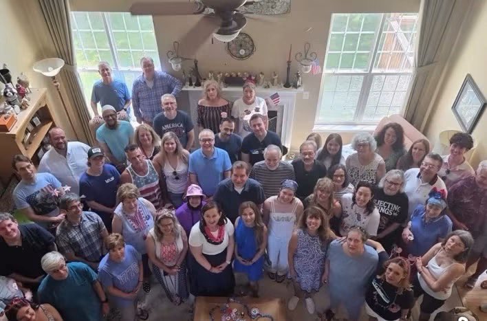 RyanRuzic's tweet photo. Annual Algonkian Democrats 4th of July Picnic moved inside this year but it was still a wonderful celebration of the promise of our country with fellow Americans!

https://t.co/brGw3WiH8C

#loudouncountyva https://t.co/N877JQGGO2