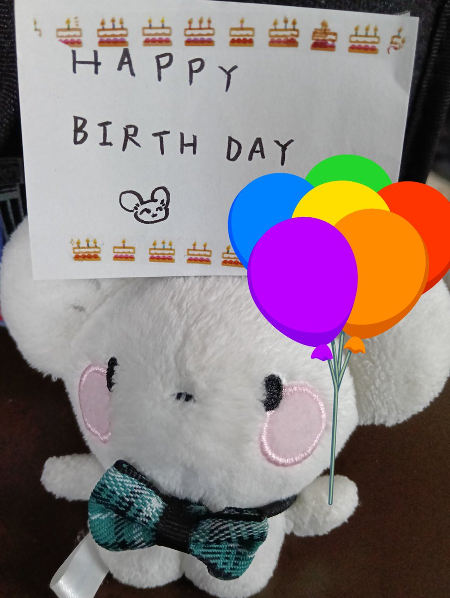 chukun0925's tweet photo. @72mikan9216 おたんじょうび おめでとうございまちゅ🎊🎉🎂 パフェ、すっごく おいしそうなのでちゅ🍑 https://t.co/kRH27fXx1G