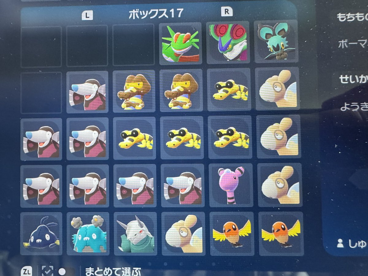 hntdako's tweet photo. （求）スターミー色  ムクホーク色 オシャボだと嬉しいです

（出）すべて色   
レベボコータス
ヘビボホルード
ダクボドラミドロ
ヒールミミロップ
ダクボドリュウズ
ゴジャボユキノオー
画像の子たち

HOMEでの交換

#ポケモン交換
#ポケモンチャンピオンズ https://t.co/BzHWYgmHvi