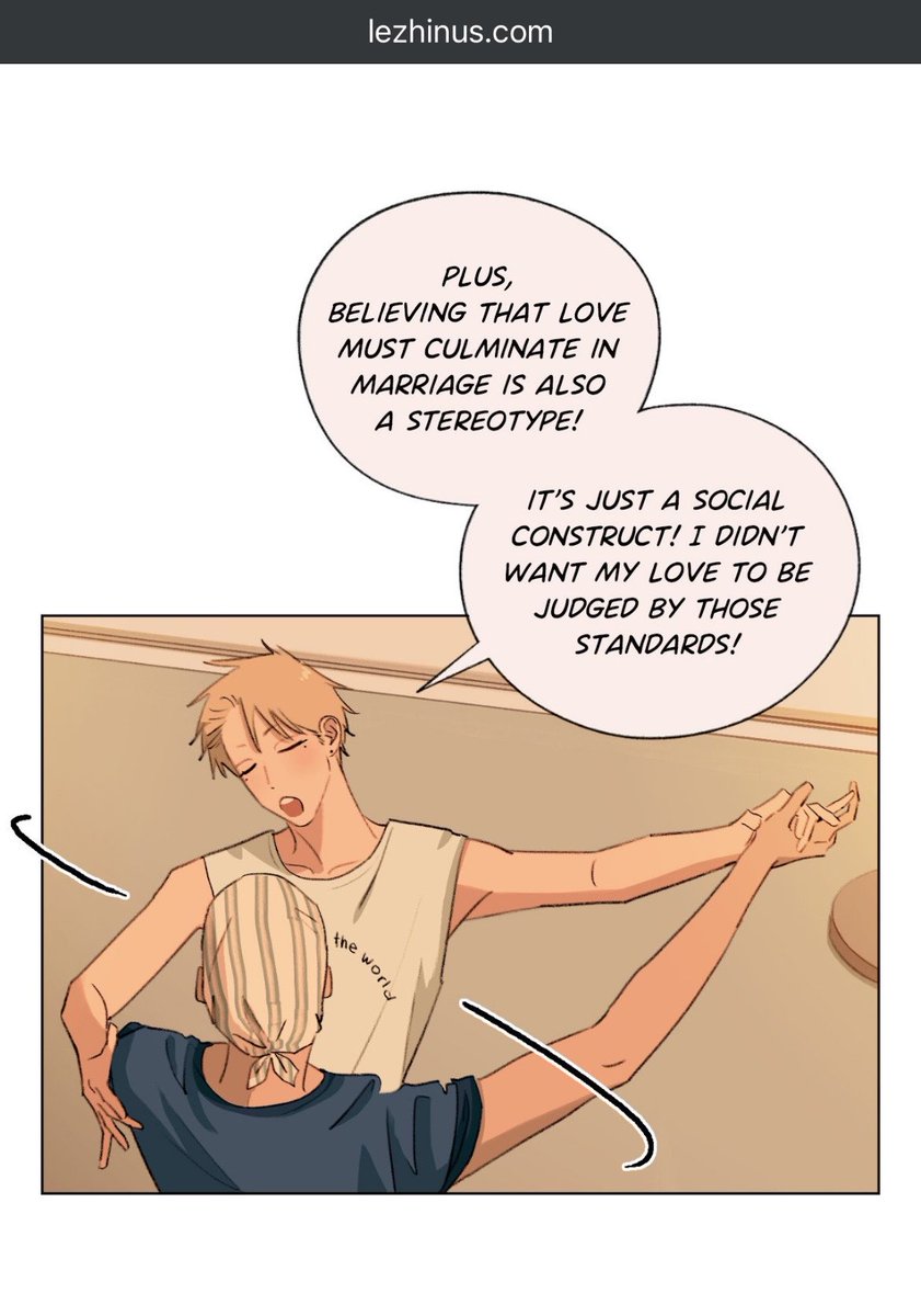 Tia___56's tweet photo. I’ve never seen a more beautiful queer representation in a BL manhwa, on the surface it’s a heartwarming age gap story but it’s more than that, every detailing and every scene resonates with everything the creator is trying to convey everyone should read it at least once https://t.co/fWZjrKxzYM