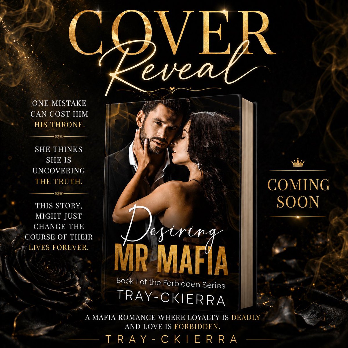 tracykierra1's tweet photo. Hello guys🥰. After so much procrastination,we are finally here. And we are here to stay.
Here is the cover reveal of my new book: DESIRING MR MAFIA.
I am so excited😆. The link to preorder is in my bio
#romance #desiringmrmafia #mafiaromancebooks https://t.co/QTrdU6irOv