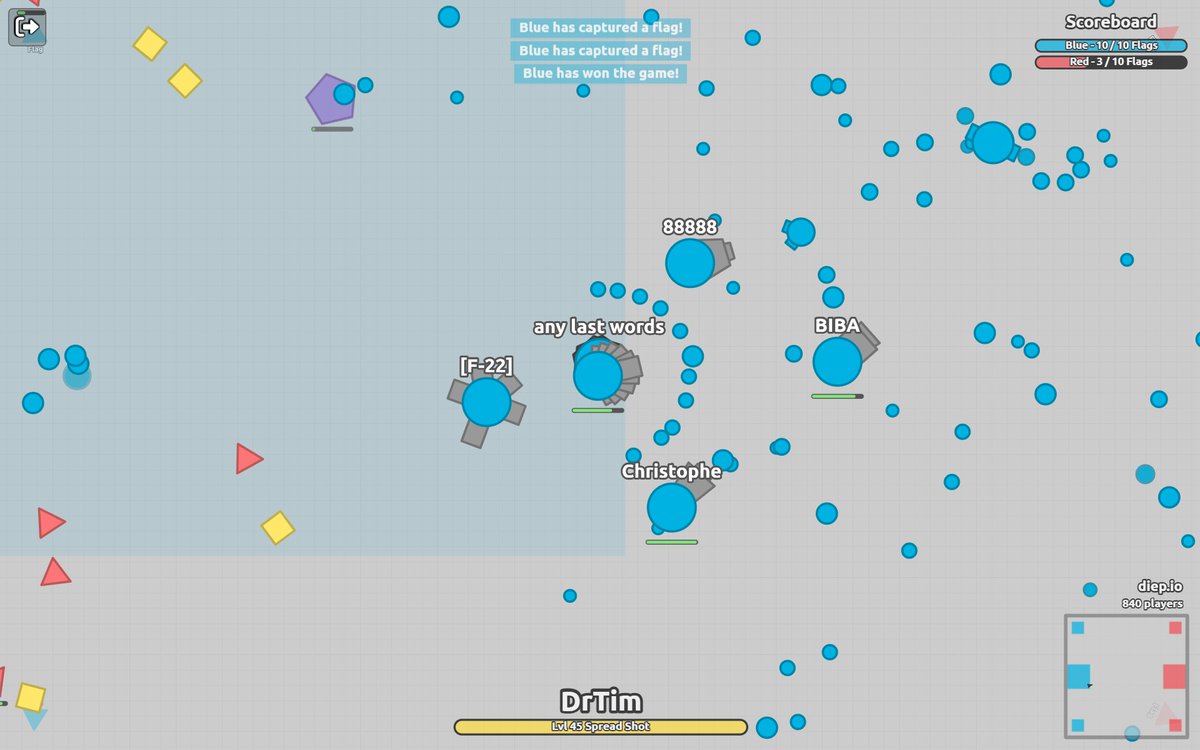 FrostDestroyer's tweet photo. Spreadshot is pretty decent, though sometimes it feels like the actual damage and penetration isn't amazing. It was kinda crazy seeing both frlags being captured together https://t.co/Db8dsX6hAi
