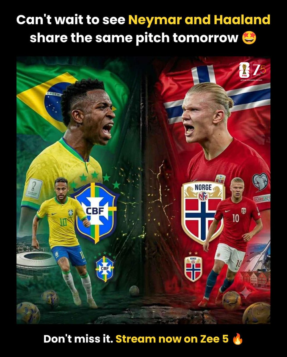 self_irfan's tweet photo. One striker finishes everything, one playmaker creates unforgettable moments. Which football style wins your heart every single time? #HaalandOnZee5 https://t.co/ROSTzID9LH