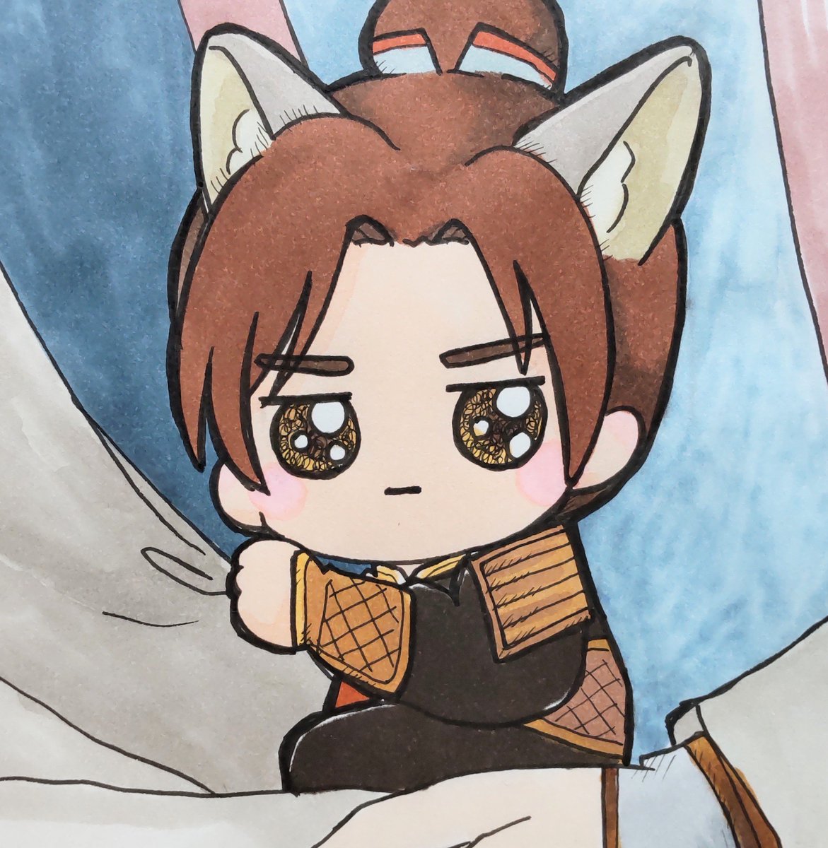 ochazukerokero's tweet photo. ぴえん風信くん🥹
#fengqing　#风情 https://t.co/zhySlijy0W