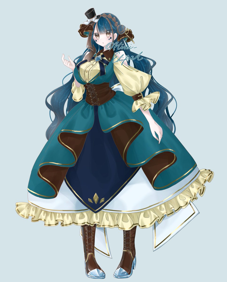うちの子の新規立ち絵がでけたぁ！！