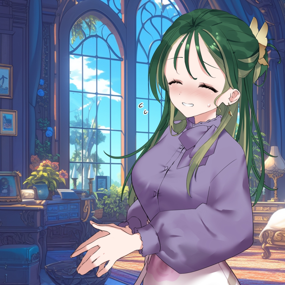 おはよう～.ᐟ あら～月曜日ちゃんもう来ちゃったの？ まだあの子準備