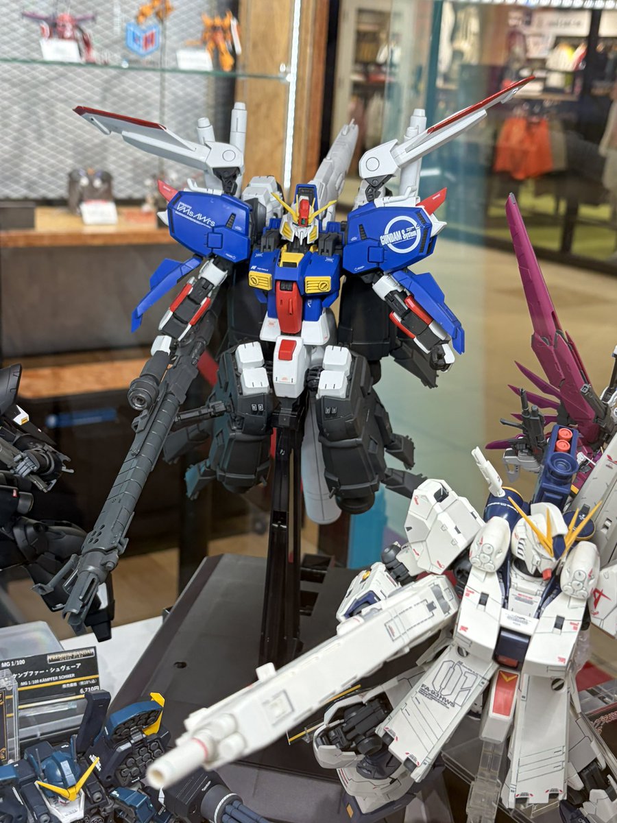 nirvananogotoku's tweet photo. ダムべで見たんだけど、プレバンでex-sのブースターユニット版も売ってたんだ https://t.co/3NCKkWdbwF