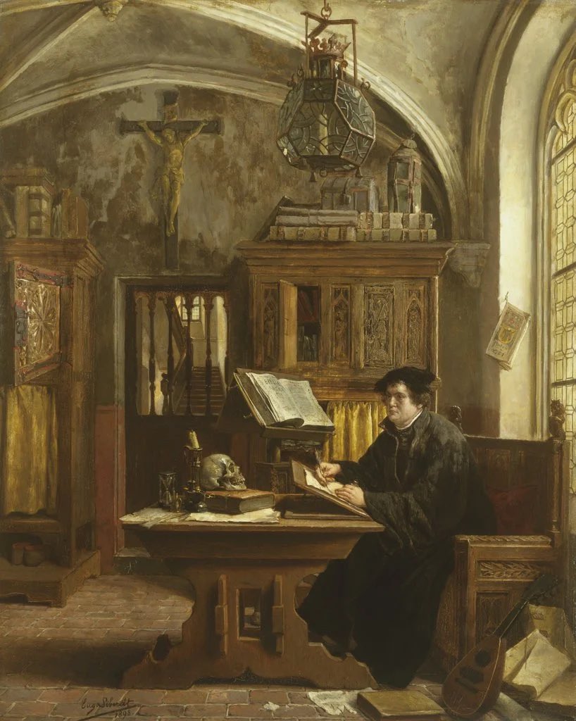 Heidel_bro1563's tweet photo. “The most damnable and pernicious heresy that has ever plagued the mind of man is that somehow he can make himself good enough to deserve to live forever with an all Holy God."

-Martin Luther https://t.co/Fnu4lAA5bi