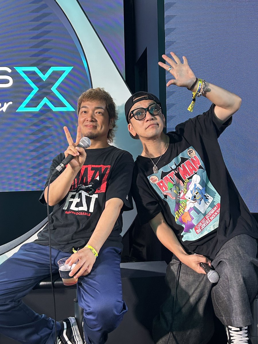 n_cat21's tweet photo. 感無量です
何も言葉が出ない
 
全部が優勝！！！！！
それが京都大作戦！！！！！

また次行ける時に～😭😭😭

IQOSブースのトークショーの写真を添えて🫶笑 https://t.co/rB9gXqNxk4