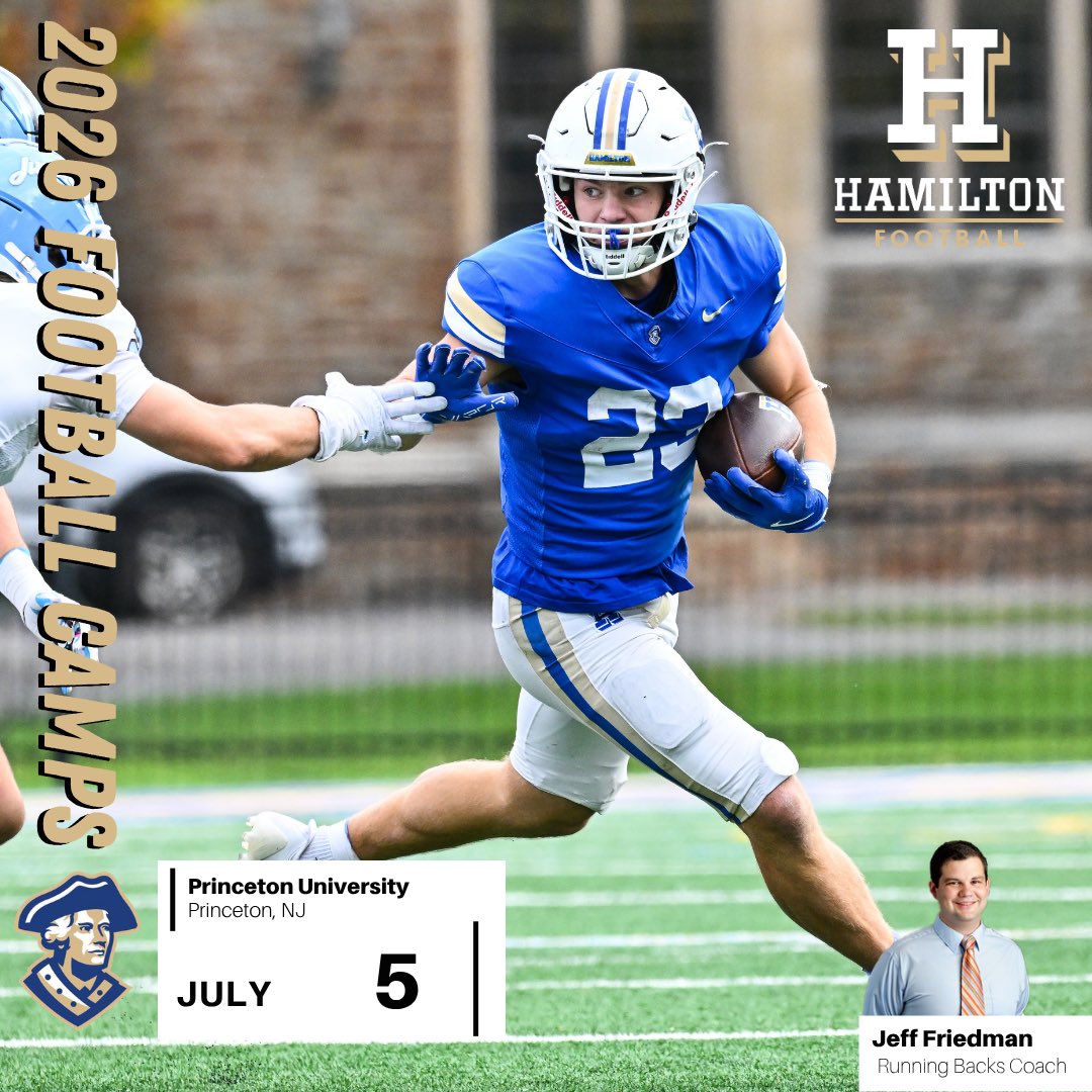 Hamilton College Football tweet media