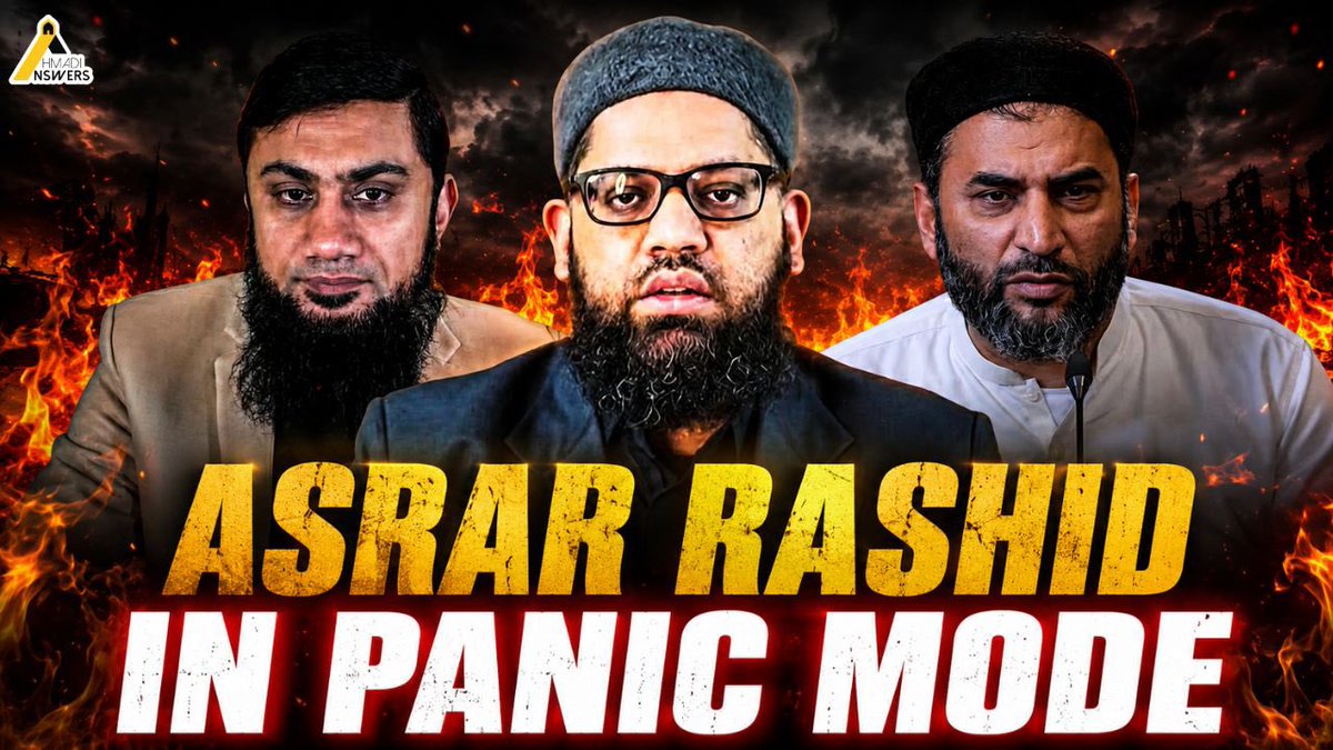 StudentOfAhmad's tweet photo. Shaykh Asrar Rashid in Panic Mode After the Debate : Refutation of Debate Review with Adnan Rashid

https://t.co/5wAJzt2tmf https://t.co/kPuyLHAWqN