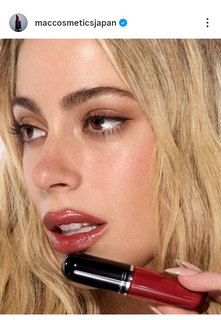 pinkgifttt's tweet photo. MAC Cosmetics Japón, Tini siempre otro level ❤️💋 https://t.co/vapn5riQL1