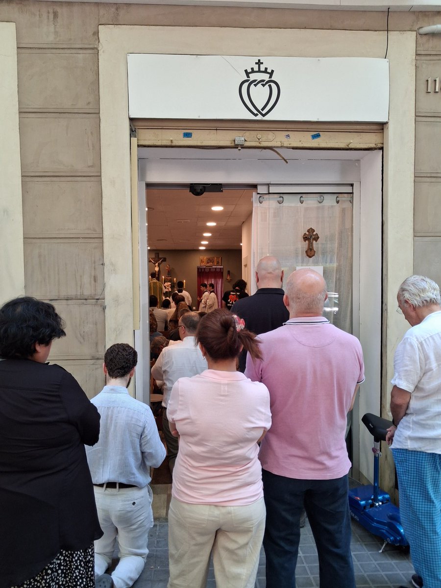 Masculinitat's tweet photo. FSSPX Barcelona, misa cantada  05/07/2026 https://t.co/FcsIXsywIg