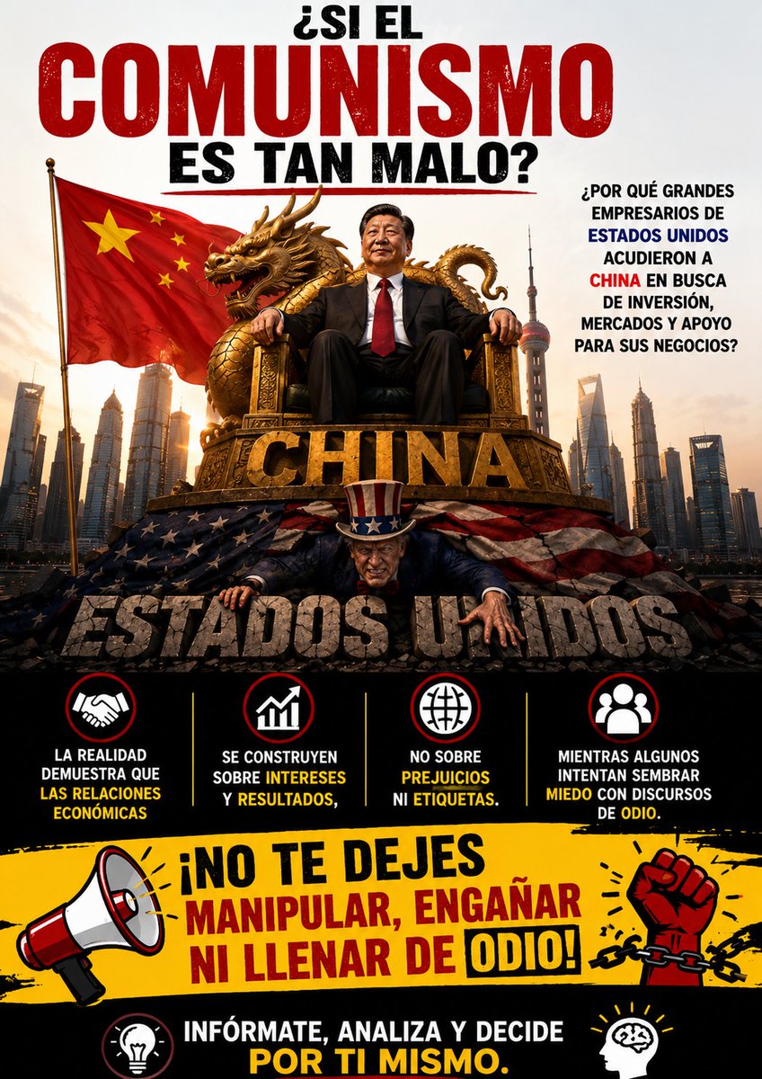 JoseLuisG1985's tweet photo. @DaniMayakovski Porque no le diría a Xi Jinping que hay que el comunismo es un cáncer que deben extriparlos de inmediato. https://t.co/932UuZyOnF