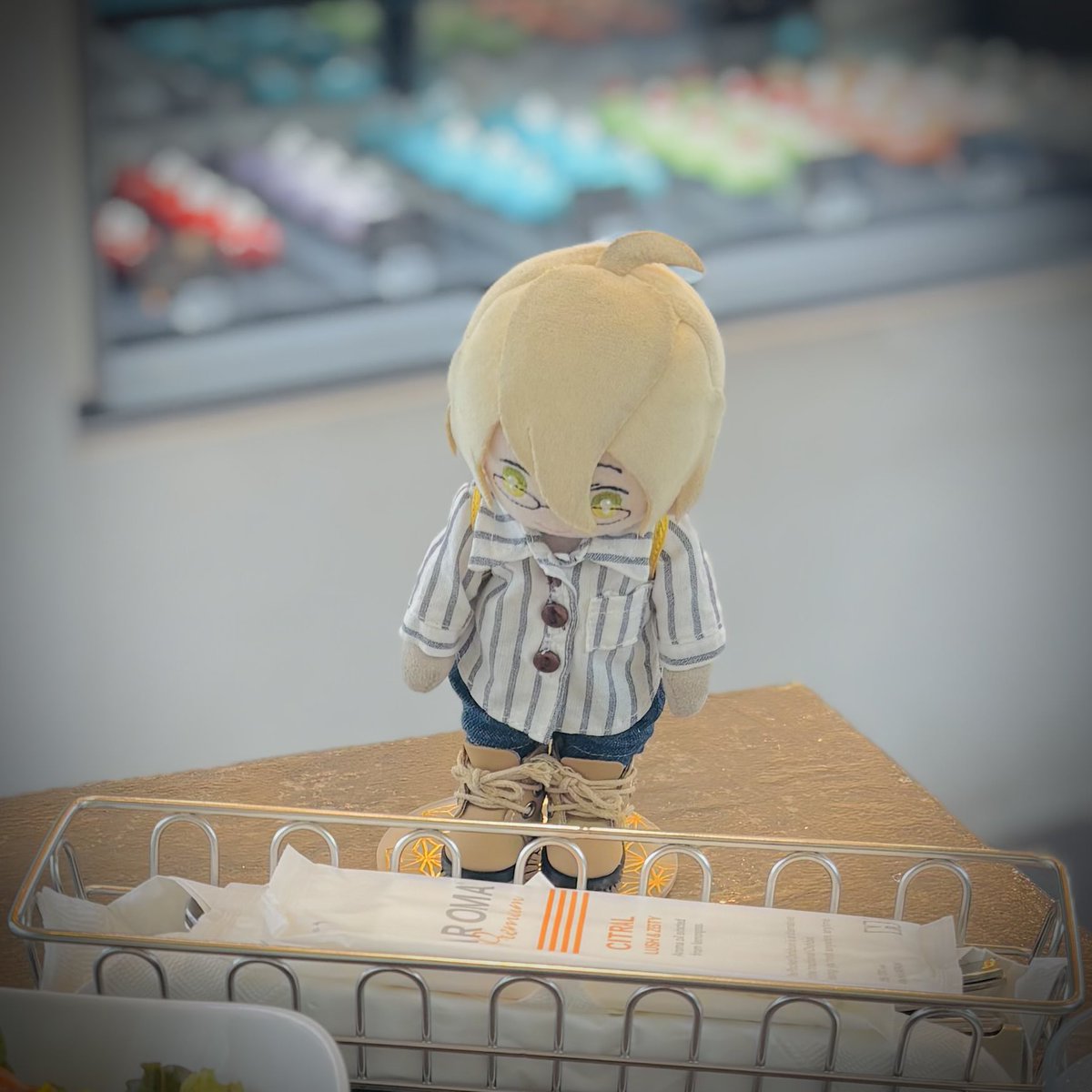 fcna_h6's tweet photo. そういえば、トップぬいお迎えした日にランチも近くのかっふぇで頂いたんですけど、定位置奪われてしょんぼりな那月くんが本当にかわちくてきゅん🫶🏻 https://t.co/Gs5qP8zPHi