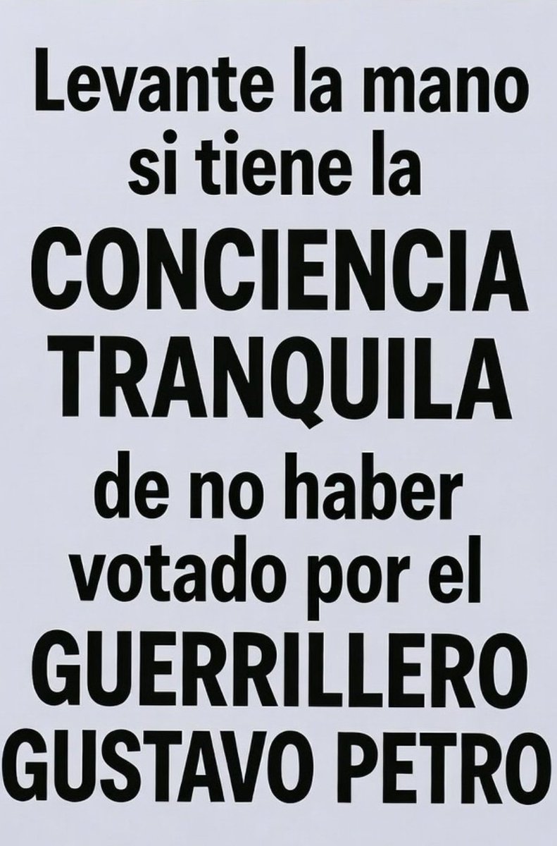 Rincon001A's tweet photo. Faltan un mes y 2 días para que acabe la desgracia de tener al guerrillero mitomano del M-19 Gustavo Petro en el poder 

Durante los próximos 33 días sin falta trinaré el mismo mensaje

Cada día somos más 

❤Ayer fuimos 900
❤más de 1M 75K en 995D

Fuera Petro
#FueraPetro https://t.co/uaQZk3VXja
