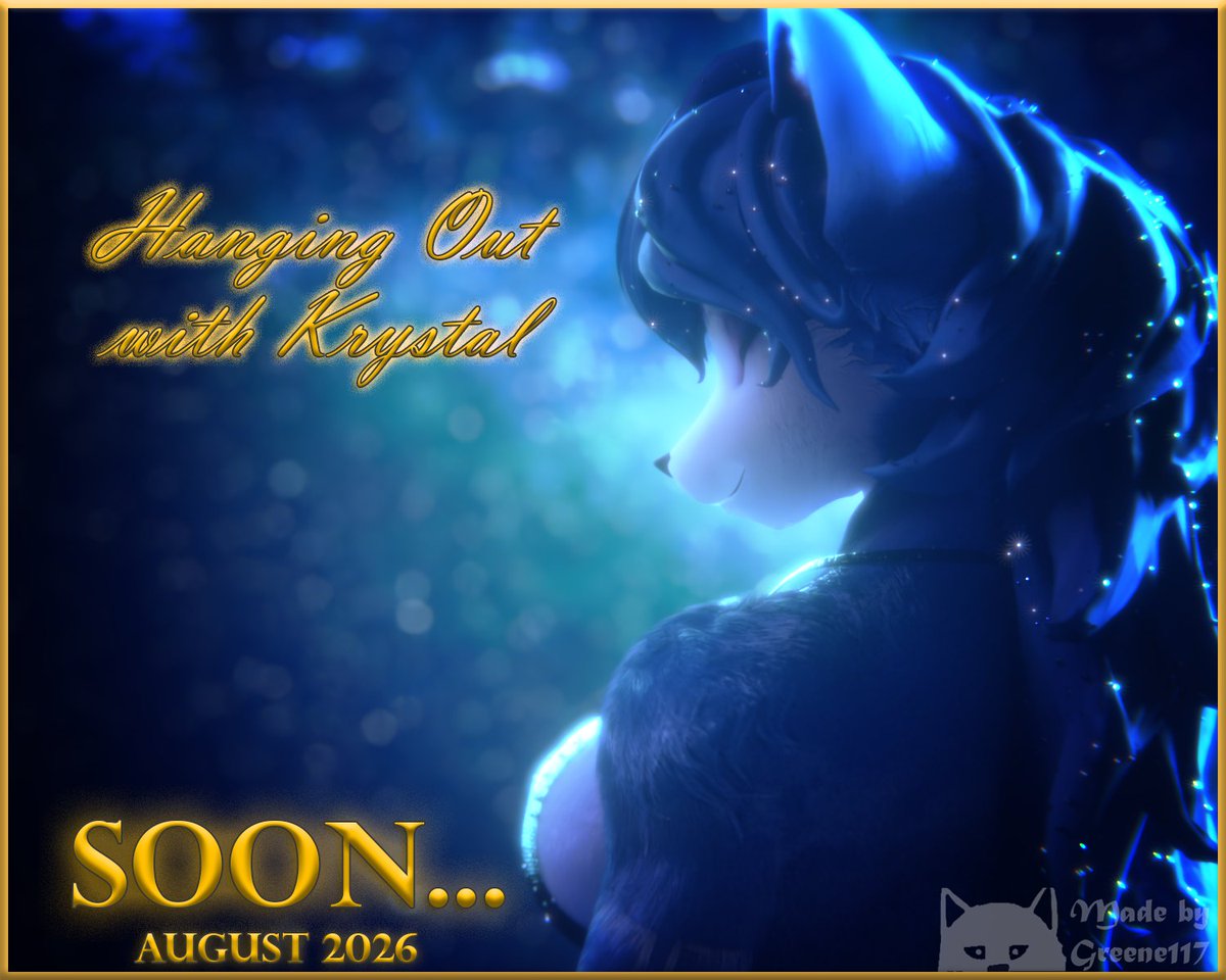 realgreenebol's tweet photo. A little teaser for a project I've been working on for the whole of June. Krystal model by @SirWarfare 

Coming soon, August 2026.
#furryart https://t.co/WHGc4YGFX9