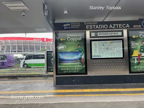 Soccerphile's tweet photo. #EstadioAzteca awaits #Mexico vs #England https://t.co/oeYHA9UY17 https://t.co/7YSlxUpqne