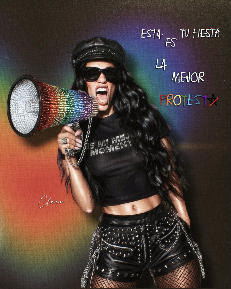 clairxespos's tweet photo. no estas viva acaso?
levanta tu vaso
esta es tu fiesta
la mejor protesta 🏳️‍🌈🤍  
@lalioficial https://t.co/VRBlQs1YK7
