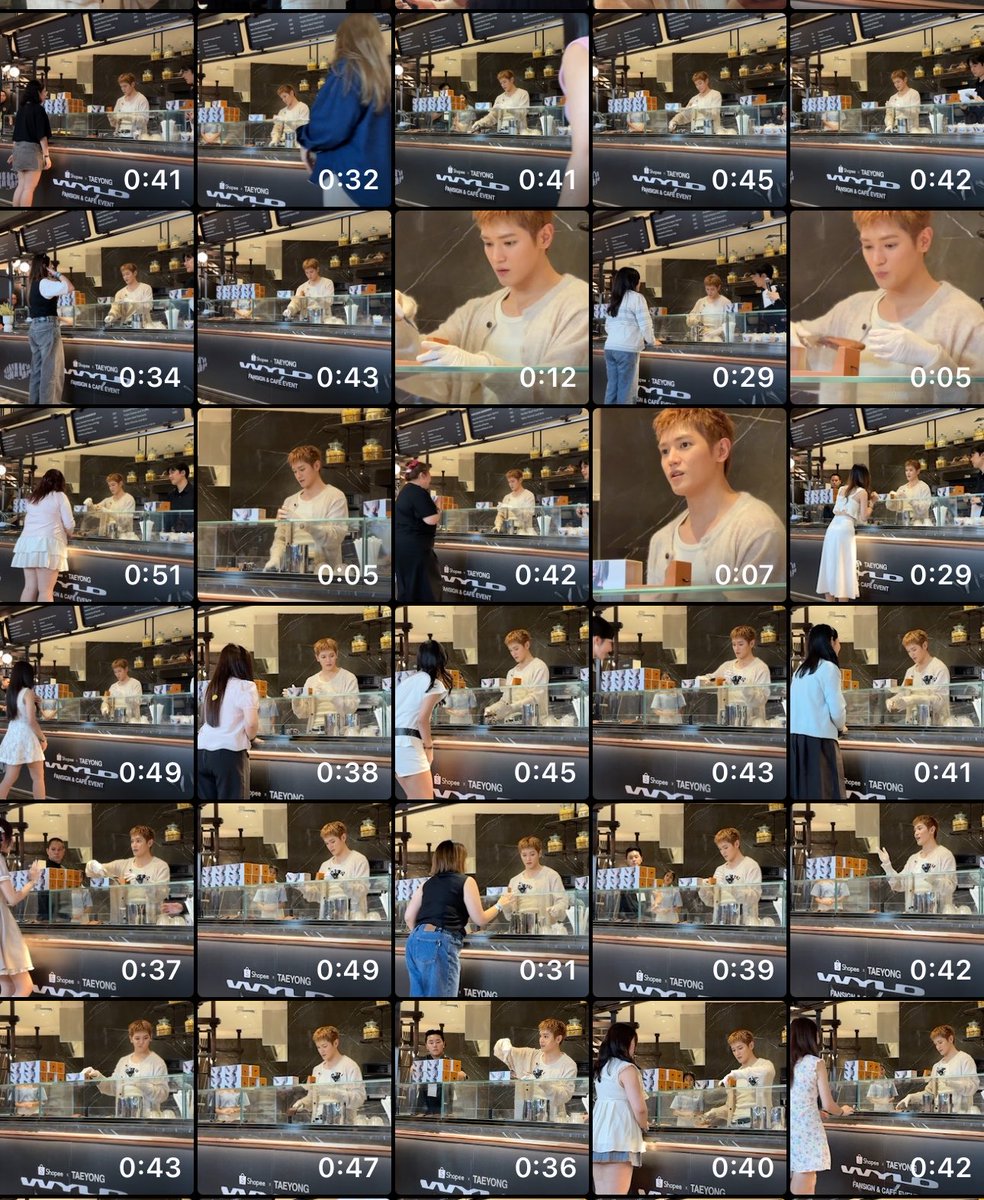 SurikandotK's tweet photo. ถ่ายช่วงคาเฟ่ไว้ทุกคนนะคะ ทักมาแลกๆคลิปกัน หรือขอคลิปได้ค่าาา

#ShopeexTAEYONGWYLDEvent https://t.co/rWEzz4q2pa