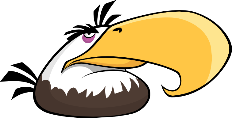 OddABFacts's tweet photo. Fact #26: Mighty Eagle was originally depicted as wearing a sailor's outfit in the sketch by Miguel Francisco. Remnants of this design can still be seen on Mighty Eagle's final vector (Note the change in how his feathers are drawn where the sailor's outfit would've been) https://t.co/k1hcHxyjZc