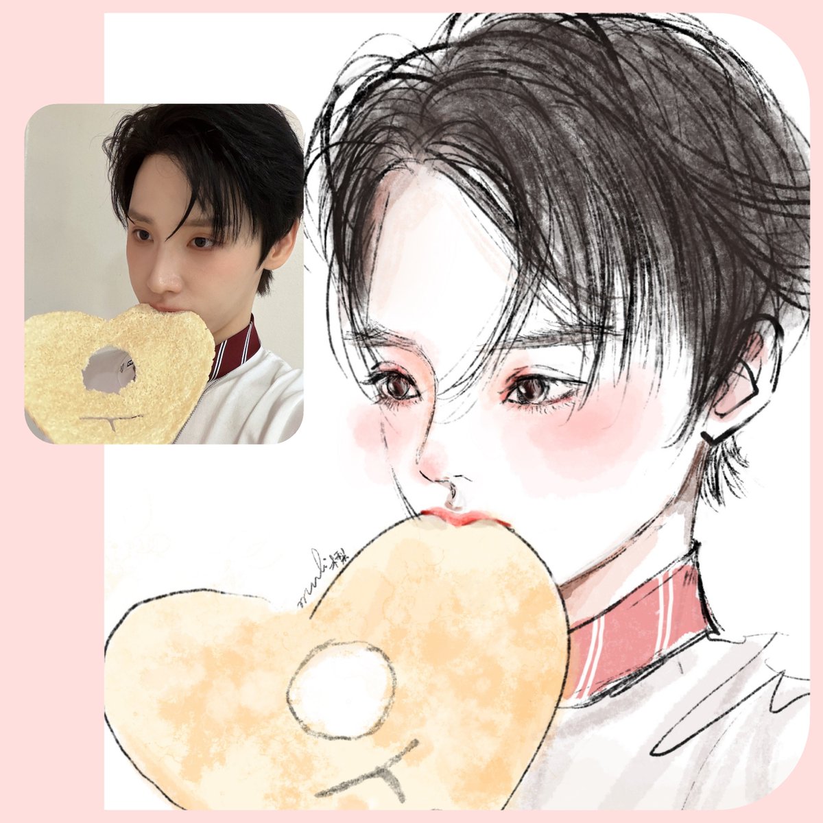 0Blackmuli's tweet photo. 웅이시 👀

#전웅 #웅이 #ウン #ウンイ 
#AB6IX #Woong #웅이편 🌸 
#AB6IXfanart https://t.co/hcVzhnotpN