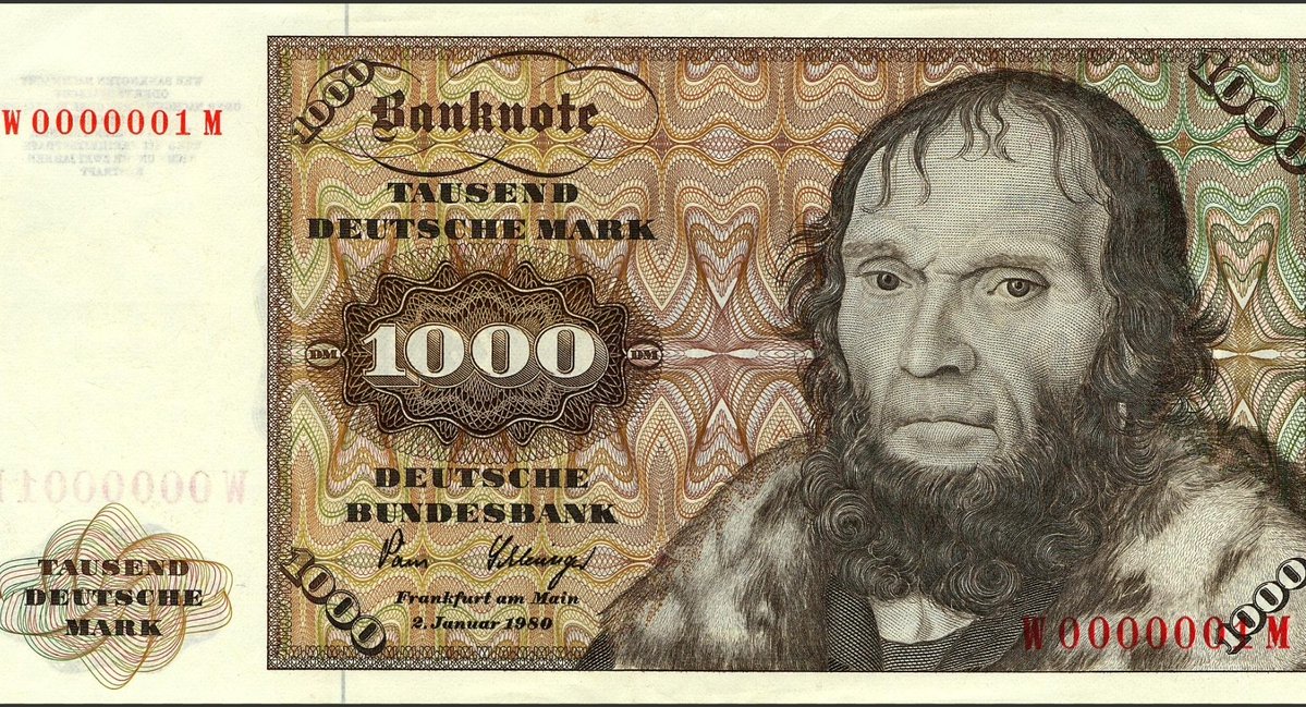 Metta_2507's tweet photo. @Opernfreund @GanzeGeschichte Mein Favorit war der alte 1.000 DM Schein, als Portrait Lucas Cranach dem Älteren. https://t.co/iIJYym90jY