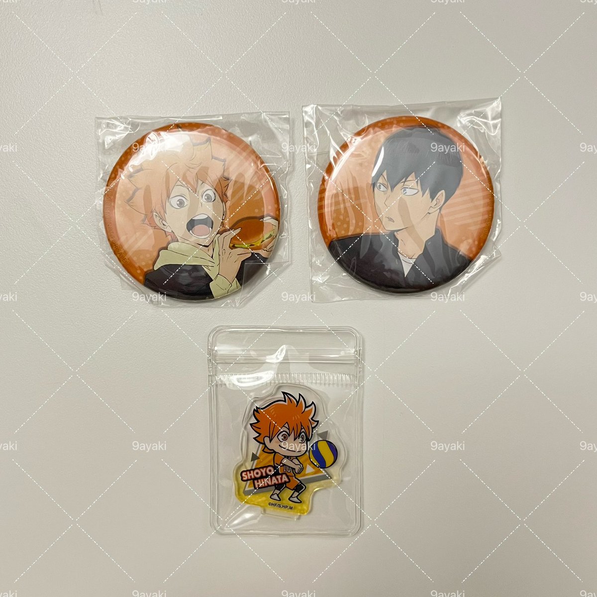 9ayaki's tweet photo. wts/ พร้อมส่ง 

✶ เข็มกลัด ฮินาตะ , คาเงยามะ 50฿/1 
✶ แสตนจิ๋ว ฮินาตะ 80฿

- เข็มกลัดมือ1
- สตด.มือ2

ส่งฟรีทุกชิ้น
📩สนใจ/ดูเพิ่มเติมdmนะคะ 
#ตลาดนัดHQ #ตลาดนัดอนิเมะ #ตลาดนัดhaikyu #ตลาดนัดไฮคิว https://t.co/dsEWIgTmII