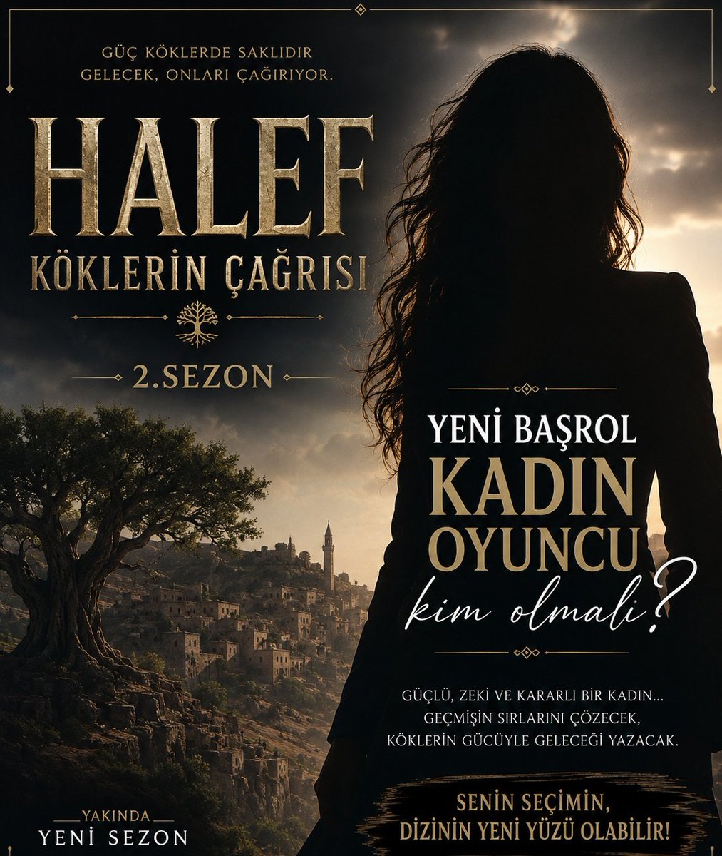 muratogucoglu19's tweet photo. #HalefKöklerinÇağrısı dizisi için yeni başrol kadın oyuncu sizce kim olmalı? 

Gelsin yorumlar ve alıntılar... https://t.co/XwHzyGQpZq