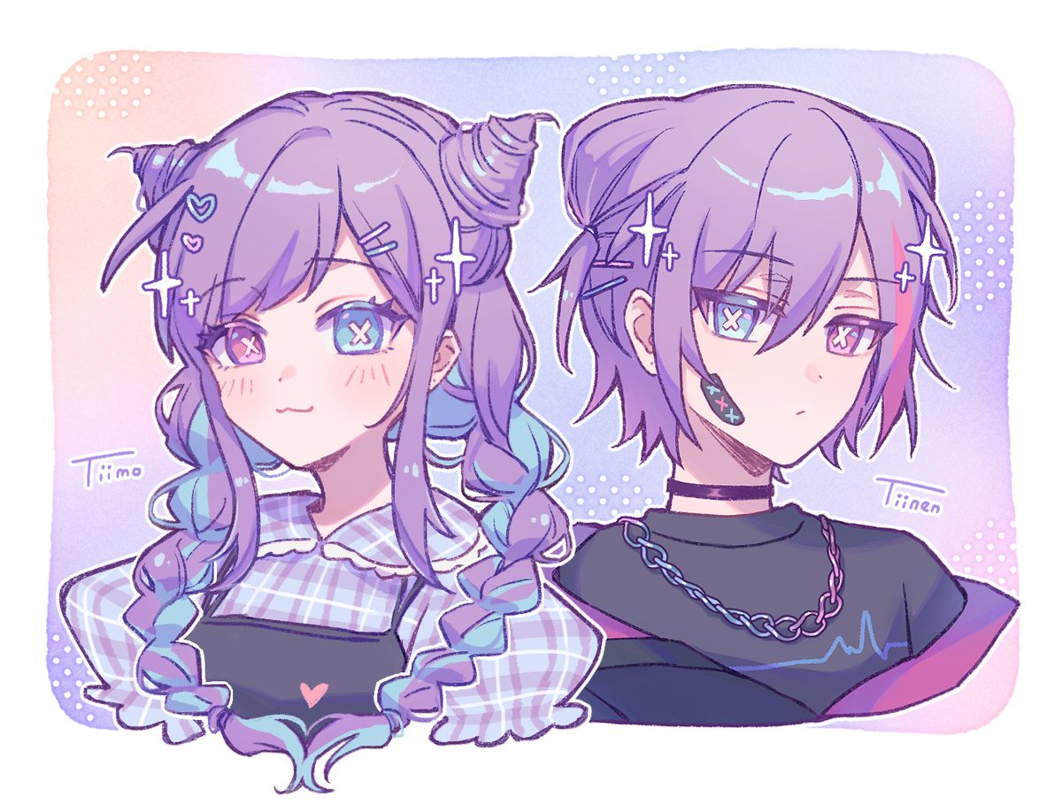 nemogogh's tweet photo. 双子🐈‍⬛🐈‍⬛💜 https://t.co/Qr9iEzj8FW